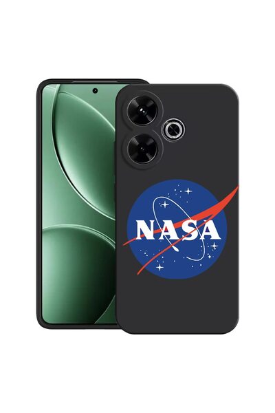 bestcase Husă pentru Xiaomi Redmi 13x cu Design Nasa Classic, TPU Mat Ultra S...