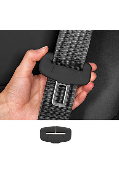 Choice Black 2Pcs Anti-Scratch Car Seat Buckle Protector Clip Protection Cove...