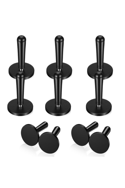 Choice1 10Pcs Black Vinyl Wrap Magnets Heavy Duty Magnetic Gripper Tools for ...