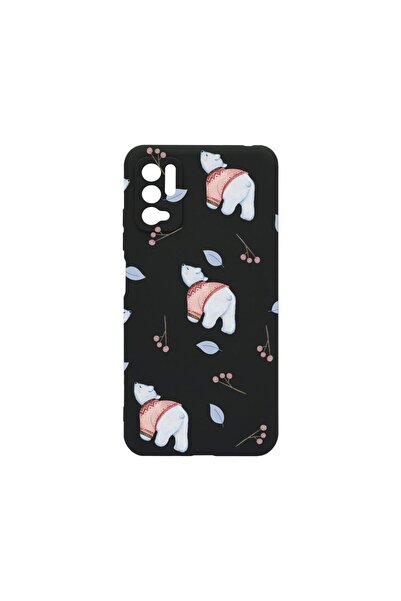bestcase Тънък силиконов калъф 0.8ММ, съвместим с Xiaomi Redmi Note 10 5G, де...