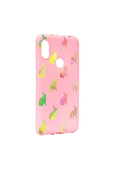 bestcase Калъф за Xiaomi Redmi Note 6 Pro, Готини зайци, устойчив на износван...