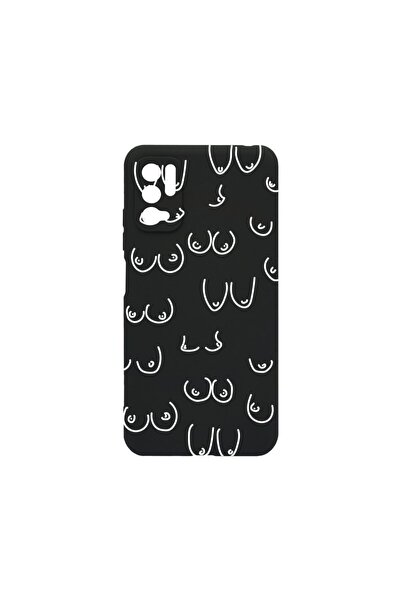 bestcase Тънък силиконов калъф 0.8ММ, съвместим с Xiaomi Redmi Note 10 5G, Ус...