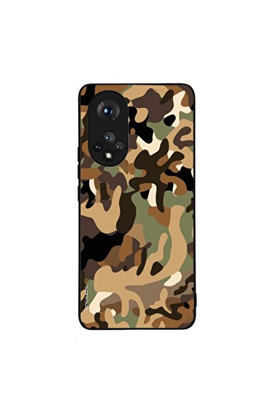 Sonique Θήκη Camouflage Army Series για Honor 50 5G / Nova 9 Καφέ