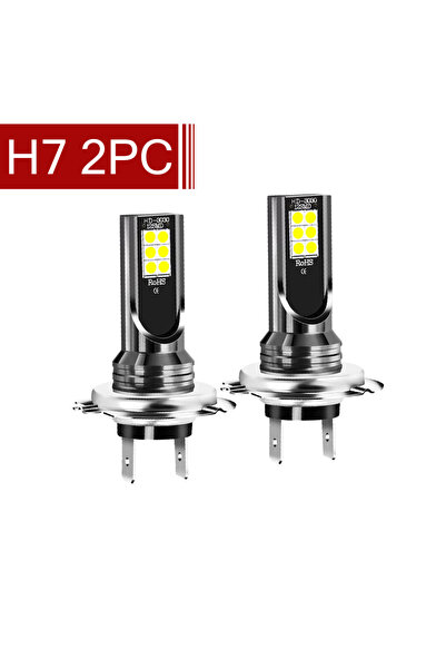 Choice1 طقم مصابيح LED أمامية H7 للسيارة (قطعتان/1/2/4/8 قطع) - مصابيح ضباب ع...