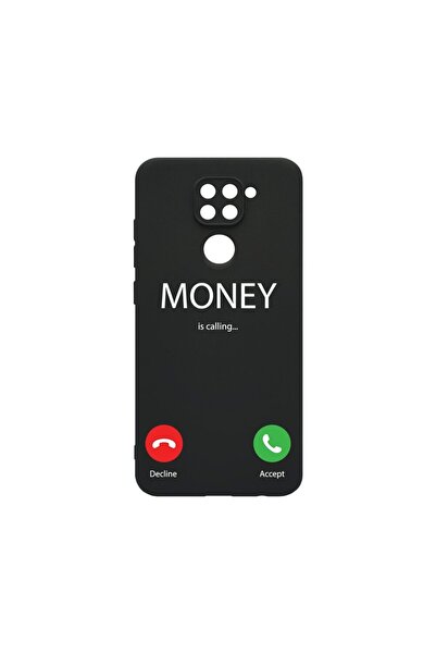 bestcase Тънък силиконов калъф 0.8ММ, съвместим с Xiaomi Redmi Note 9, Money ...