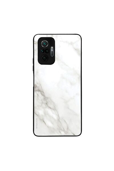 Sonique Θήκη Marble Series για Xiaomi Redmi Note 10 Pro Λευκό