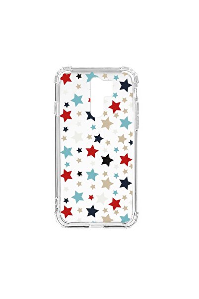 bestcase Husa Anti Shock Silicon Compatibila Cu Xiaomi Redmi 9, Stars, Milita...