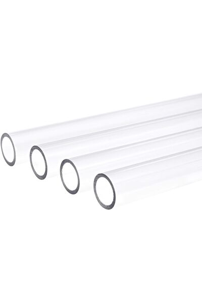 Alphacool Tuburi rigide PETG, 80cm 13/10mm, Transparente, Pachet de 4 (18512)