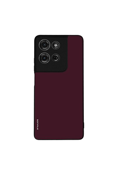 Sonique Θήκη ColorBloc Series για Motorola Moto G75 5G Μπορντό