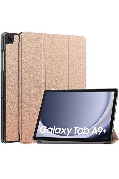 Sonique Θήκη Tablet Smartcase Slim για Samsung Galaxy Tab A9+ 11" Ροζ Χρυσό