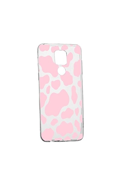 bestcase Θήκη σιλικόνης συμβατή με Xiaomi Redmi Note 9, Ροζ Αγελάδα, ανθεκτικ...