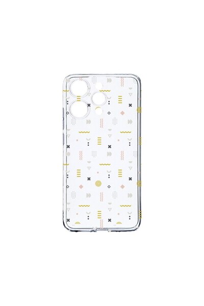 bestcase Διαφανής Θήκη Σιλικόνης 2MM, Συμβατή με Xiaomi Redmi 12 4G, Σύμβολα,...