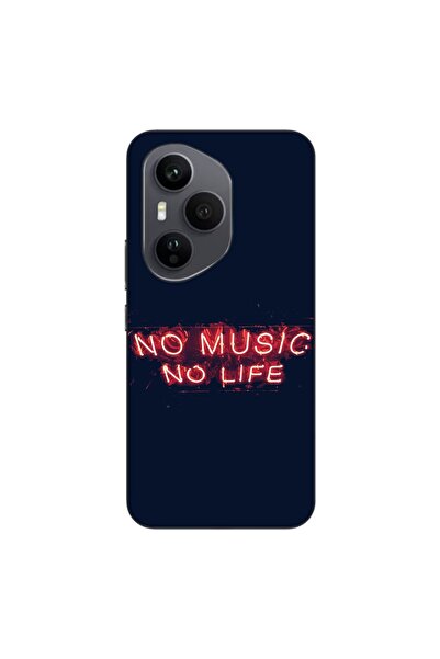 OEM Θήκη συμβατή με Honor 400 Pro Σιλικόνης Gel TPU Μοντέλο No Music No Life