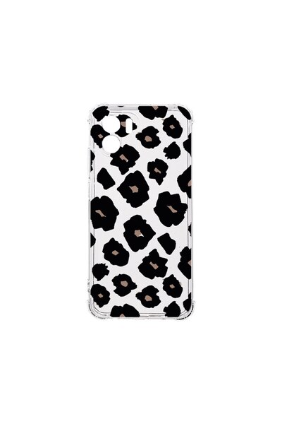 bestcase Противоударен калъф 1.5ММ, съвместим с Xiaomi Redmi A1, с леопардов ...