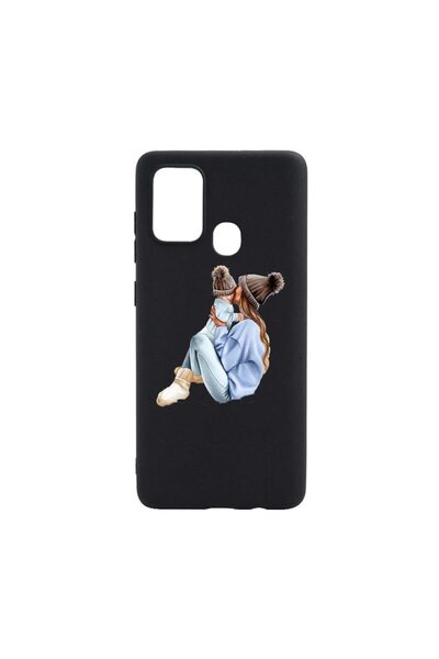 bestcase Girl Mom Silicone Case, compatible with Xiaomi Redmi 9C, wear-resist...