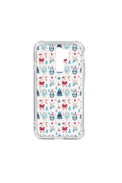 bestcase Husa Anti Shock Silicon Compatibila cu Xiaomi Redmi 9, Christmas Orn...