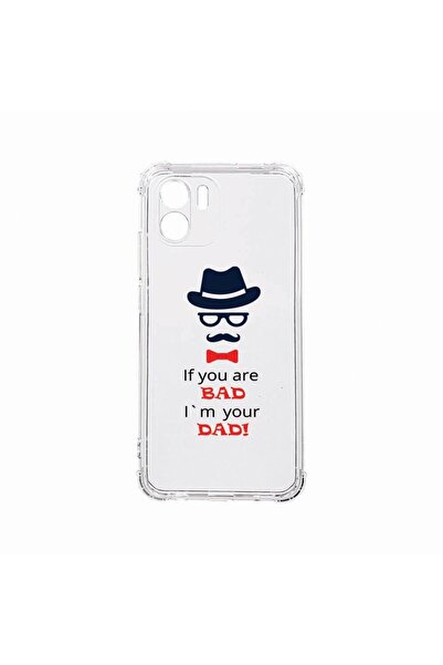 bestcase Αντικραδασμική Θήκη, Συμβατή με Xiaomi Redmi A1, Bad Dad, Αντοχή σε ...