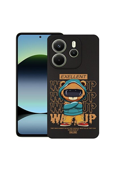 bestcase Λεπτή Θήκη Σιλικόνης για Xiaomi Redmi Note 14 5G, Bear Excellent, 20...