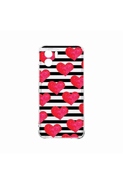 bestcase Αντικραδασμική Θήκη, Συμβατή με Xiaomi Redmi A1, σχέδιο καρδιές, Αντ...