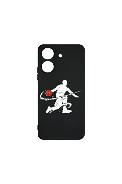 bestcase Λεπτή Θήκη Σιλικόνης 0.8MM, Συμβατή με Xiaomi Redmi 13C, Σχέδιο Μπάσ...