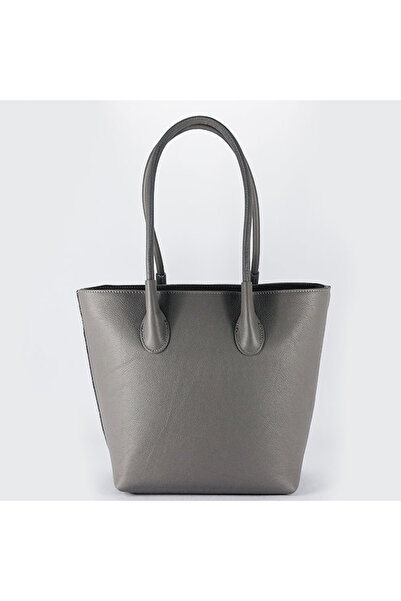 SOFILINE Dark gray leather handbag 8966 123