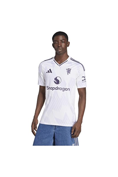 adidas Tricou de fotbal Manchester United 2025/2026 de deplasare pentru bărba...