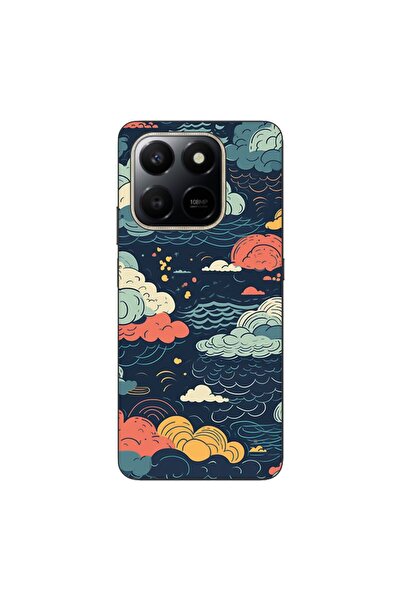 OEM Husa compatibila cu Honor X7d Silicon Gel Tpu Model Mystic Night Sky