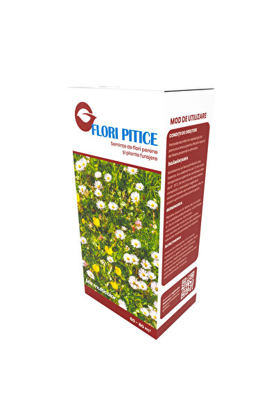 Gazonul Seminte Flori Pitice, amestec decorativ cu flori anuale, perne si tri...