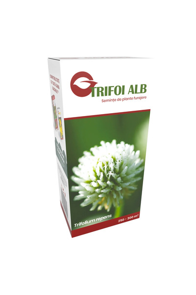 Gazonul Seminte Trifoi Alb pentru gradini rustice, intretinere redusa si fura...
