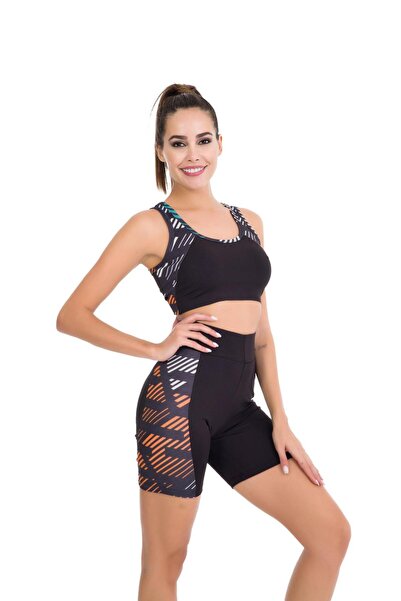 Lady Lingerie Γυναικείο αθλητικό σετ με σορτς και μπουστιέρ