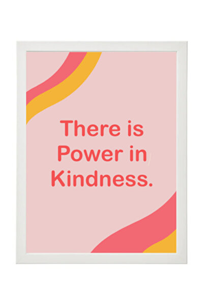 Boomah Accessories Girl Power Pink Room Decoration Poster with Frame 50x40
