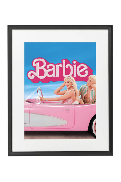 Boomah Accessories Barbie Movie Poster with Frame 50x40cm