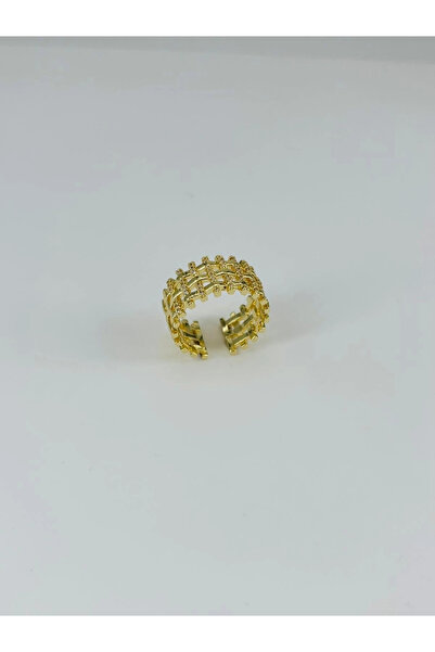 Twin Store Adjustable Zircon Stone Brass Bijouterie Ring - Yz0179-1