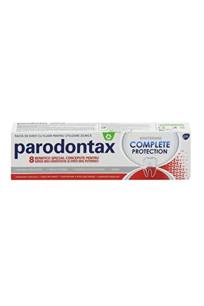 Parodontax Pasta de Dinti, 75 ml Complete Protection Whitening, Parodontax, c...