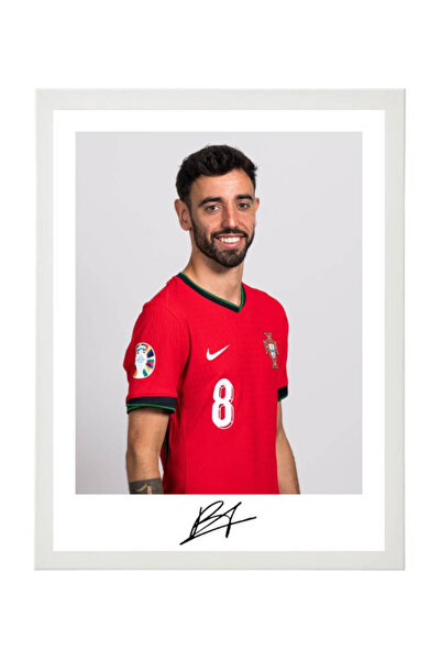 Boomah Accessories Bruno Fernandes, Portugal, Euro 2024, Soccer Gift , Autogr...