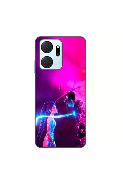 OEM Husa compatibila cu Honor X7a Silicon Gel Tpu Model KPop Demon Hunters Ru...