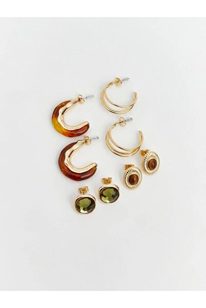 LC Waikiki Women's Earring Set of 4 (S6)