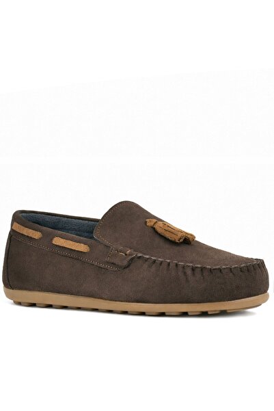 OrtopedikAL Rakerplus 3400 Brown Boys' Loafer Shoes