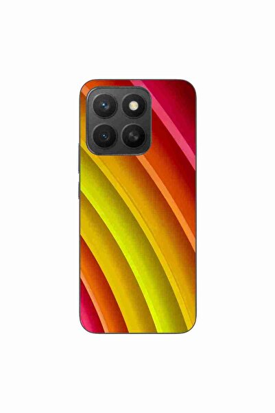 OEM Husa compatibila cu Honor X8c Silicon Gel Tpu Model Abstract Stripes