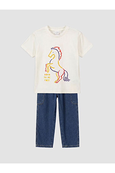 LC Waikiki Baby Boy T-Shirt and Pants Set for Style Seekers from Uzg Store