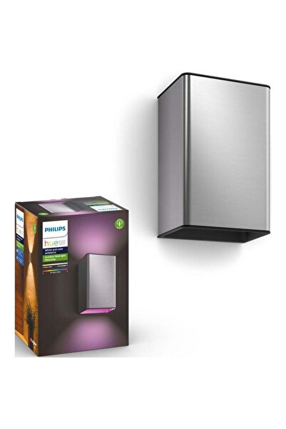 Philips Hue Resonate Dış Mekan Duvar Lambası 2x8W - Inox