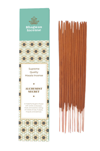 Bhagwan Incense Secretul Alchimistului - bețișoare de tămâie artizanale premi...