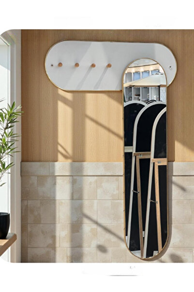BEC39 Modern Design Space Saving Wall Mounted Dressing Mirror with Light