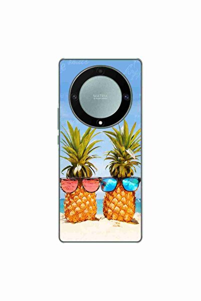 OEM Case compatible with Honor Magic 5 Lite Silicone Gel Tpu Model Beach Pinn...