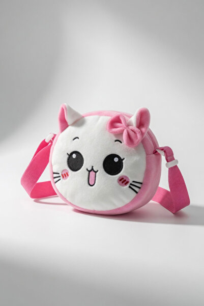 Mollycrush Gift Plush Cat Figured Mini Shoulder Bag for Girls |   Cute Coin P...