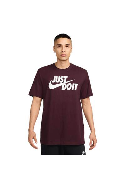 Nike Bărbați& # x27;s Tricou sport cu mânecă scurtă Just Do It Swoosh S