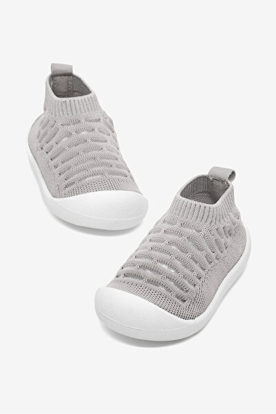 Tonny Black Pantofi pentru copii, unisex, gri, confortabili, cu talpă ortoped...
