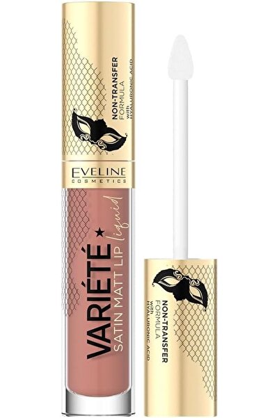 Eveline Cosmetics أحمر شفاه سائل مات من فاريتي، 4.5 مل، رقم. 01 برتقالي وردي ...