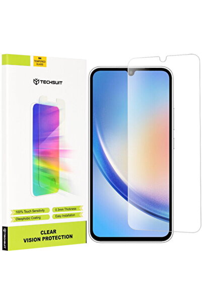 Techsuit Folie pentru Samsung Galaxy A34 5G - Clear Vision Glass - Transparentă