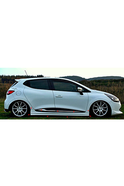 emcar tuning Renault Clio 4 Hb 2012 + Rs Marşpiyel Seti - PLASTİK ( sağ sol t...